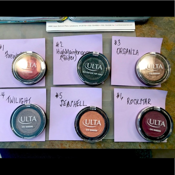 Ulta Beauty Other - Lot (Qty. 6) of Ulta Brand Eyeshadow